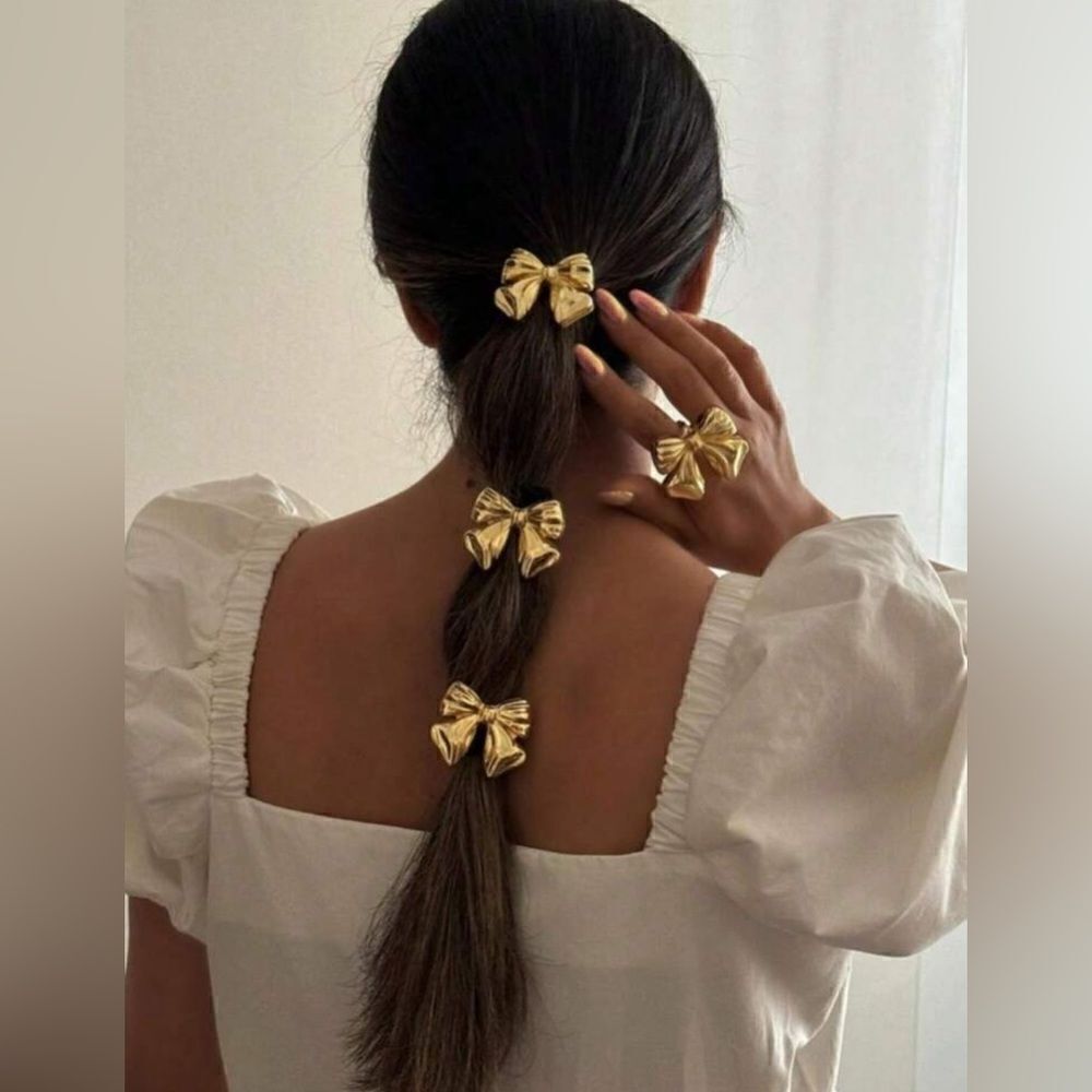 Bow hair tie #1415